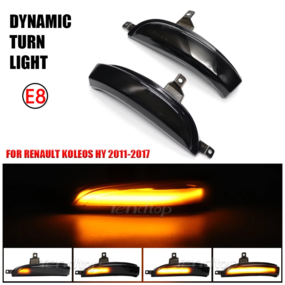 LED Dynamic Turn Signal Light Side Mirror Lamp Car Flashing For Renault Koleos HY 2011 2012 2013 2014 2015 2016 2017 Facelift
LED Dynamic Turn Signal Light Side Mirror Lamp Car Flashing For Renault Koleos HY 2011 2012 2013 2014 2015 2016 2017 Facelift