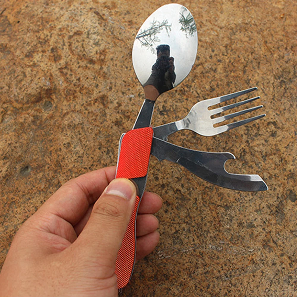 Portable Camping Cutlery Set 4 in 1 Detachable Tableware Eating Dinnerware Outdoor Travel Utensil Picnic Hiking Tourism Flatware
Portable Camping Cutlery Set 4 in 1 Detachable Tableware Eating Dinnerware Outdoor Travel Utensil Picnic Hiking Tourism Flatware