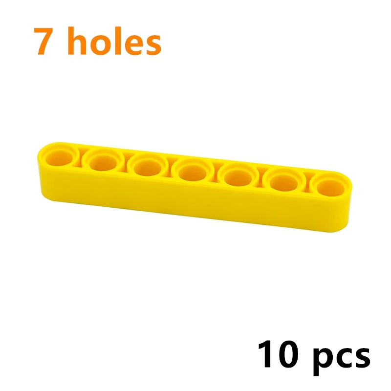 MOC Parts Building Blocks Technical DIY Liftarm Thick 1x7 hole arm Bricks Compatible Assembles Particles Educational Toy 32524
MOC Parts Building Blocks Technical DIY Liftarm Thick 1x7 hole arm Bricks Compatible Assembles Particles Educational Toy 32524