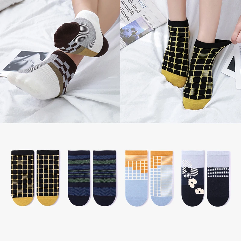 Early Autumn New Cartoon Simple Creative Trendy Socks Couple Socks Seamless Head High Quality Combed Cotton Socks
Early Autumn New Cartoon Simple Creative Trendy Socks Couple Socks Seamless Head High Quality Combed Cotton Socks