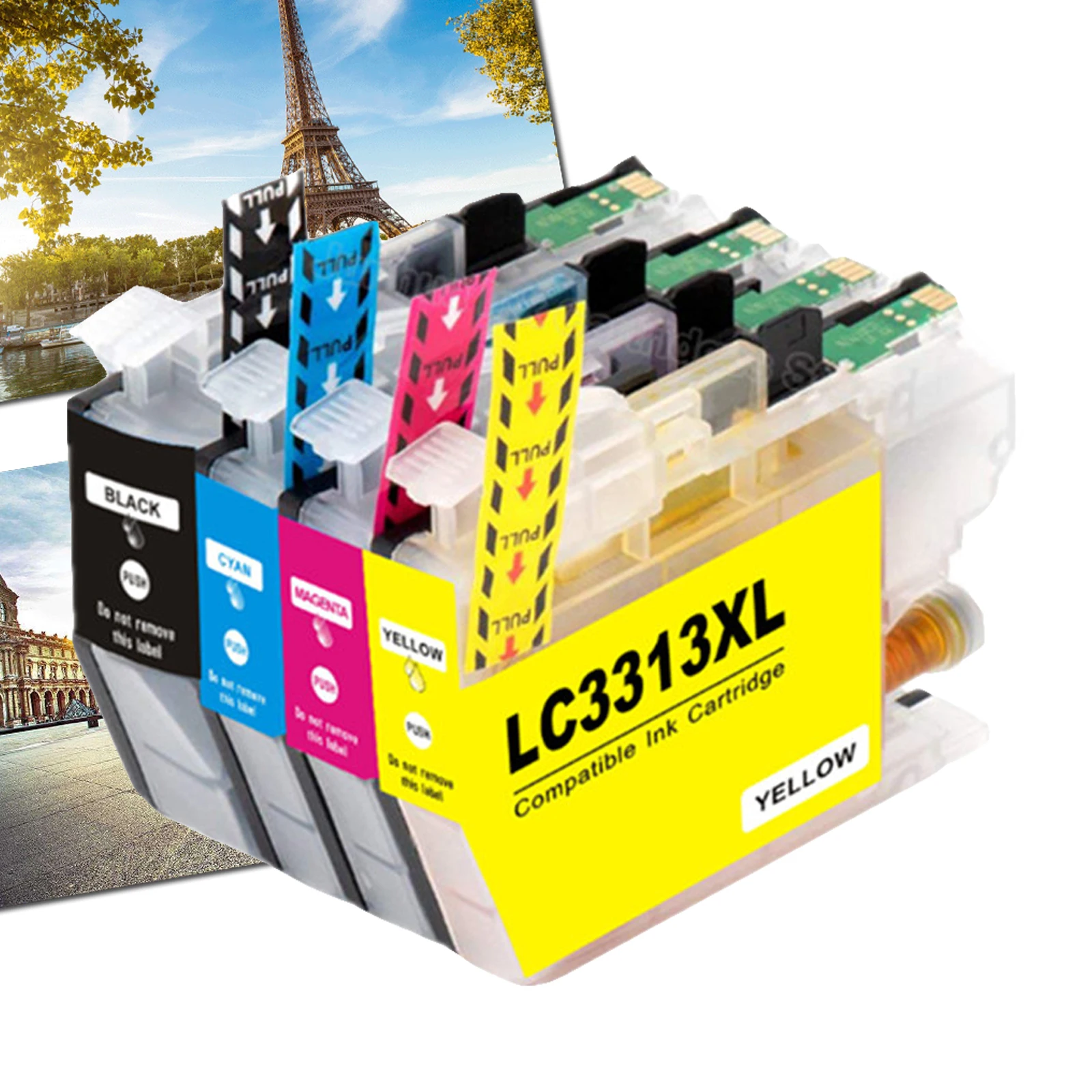 OGOUGUAN Compatible for Brother LC3313 LC3311 High-Yield Ink Cartridge Suit For Work with DCP-J772DW MFC-J491DW MFC-J890DW Etc.
OGOUGUAN Compatible for Brother LC3313 LC3311 High-Yield Ink Cartridge Suit For Work with DCP-J772DW MFC-J491DW MFC-J890DW Etc.