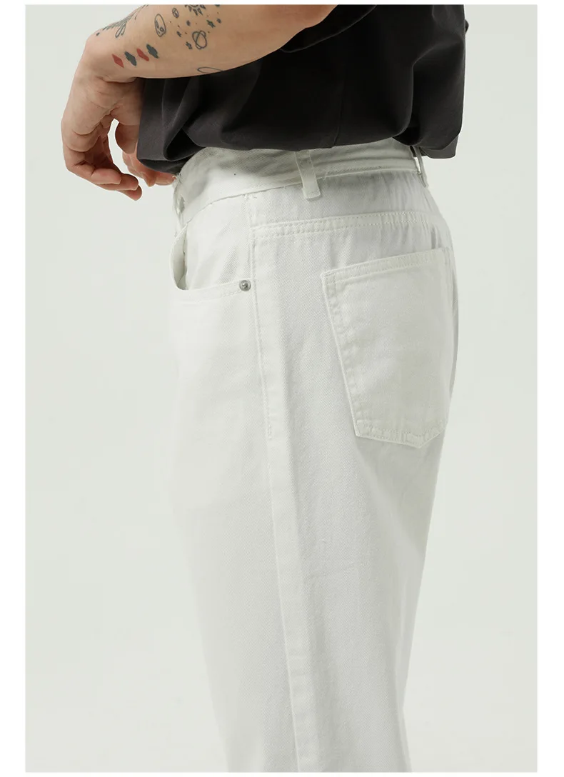 Spring Men/Women White/Black Slimming Straight Leg Long Retro Japanese&Korean Style Vintage 90s Jeans Pants
Spring Men/Women White/Black Slimming Straight Leg Long Retro Japanese&Korean Style Vintage 90s Jeans Pants