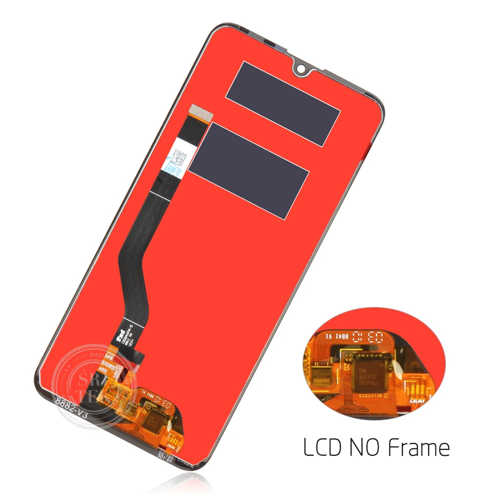 SRJTEK для Huawei Enjoy 9 LCD Touch стеклянная панель Y7 Pro 2019 дисплей Сенсорная рамка DUB-AL00 |