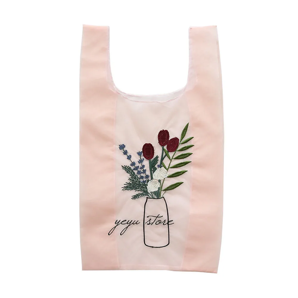Women Transparent Tote Organza Yarn Cloth Beach Bag Embroidery Handbag High Quality Eco Clear Hand Bags Purse For Girls
Women Transparent Tote Organza Yarn Cloth Beach Bag Embroidery Handbag High Quality Eco Clear Hand Bags Purse For Girls