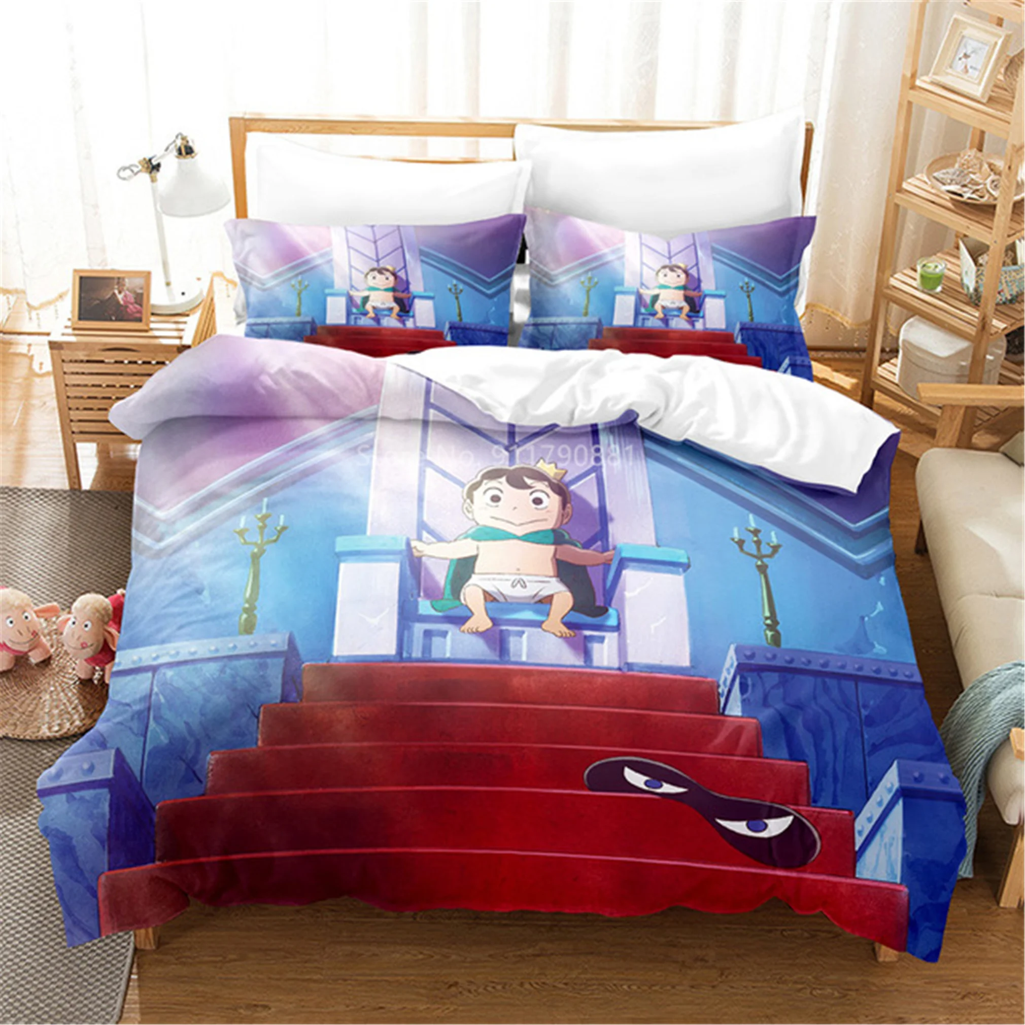 Home Textile Popular Animation Boji Pattern Children Comfortable Duvet Cover Pillowcase Bedding Set Bedroom Decoration
Home Textile Popular Animation Boji Pattern Children Comfortable Duvet Cover Pillowcase Bedding Set Bedroom Decoration