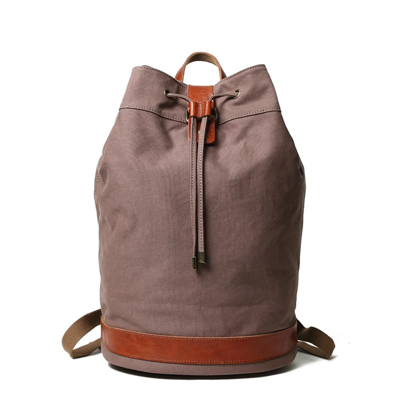 Classic New Male Bucket Drawstring Rucksack Female Casual Retro College Style School Bag Outdoor Drum Travel Sport Backpack
Classic New Male Bucket Drawstring Rucksack Female Casual Retro College Style School Bag Outdoor Drum Travel Sport Backpack