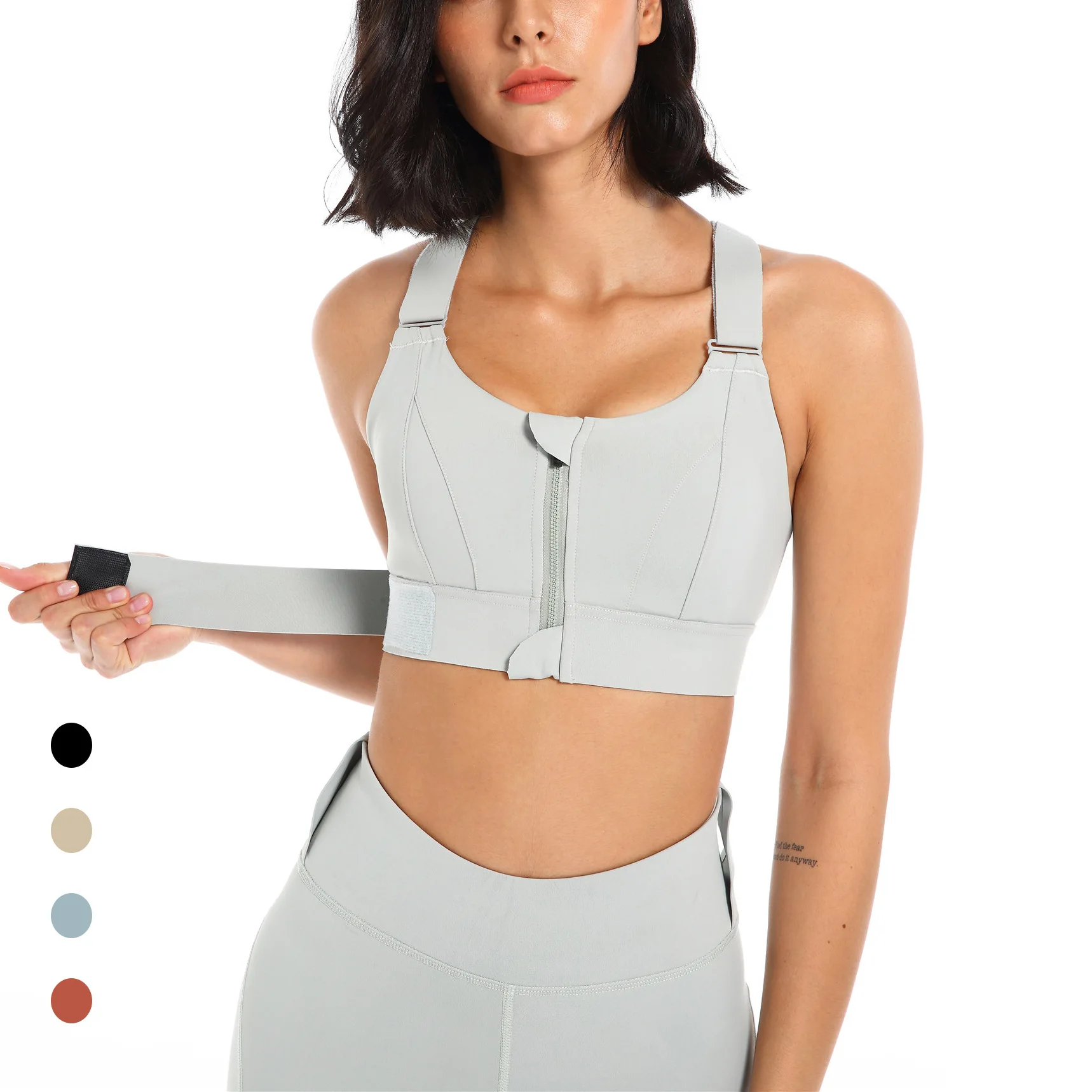 2021 New Plus Size Sports Bra Velcro Adjustable Fitness Yoga Shockproof High Support All-in-one Underwear Suitable for Sports
2021 New Plus Size Sports Bra Velcro Adjustable Fitness Yoga Shockproof High Support All-in-one Underwear Suitable for Sports