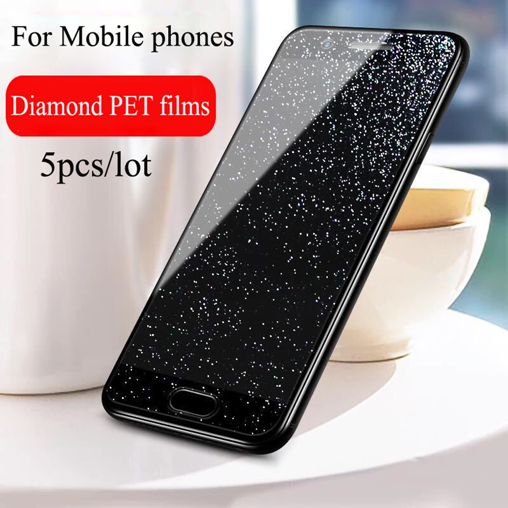 Esobest 5 шт. пластиковая блестящая пленка для экрана OPPO R11 15 A9 A5 A73 K3 F3 plus vivo x21 x27 X20