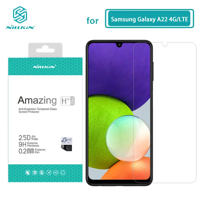 for Samsung A22 4G LTE Glass Nillkin Amazing H H+Pro Screen Protector Tempered Glass for Samsung Galaxy A22 5G Film
for Samsung A22 4G LTE Glass Nillkin Amazing H H+Pro Screen Protector Tempered Glass for Samsung Galaxy A22 5G Film