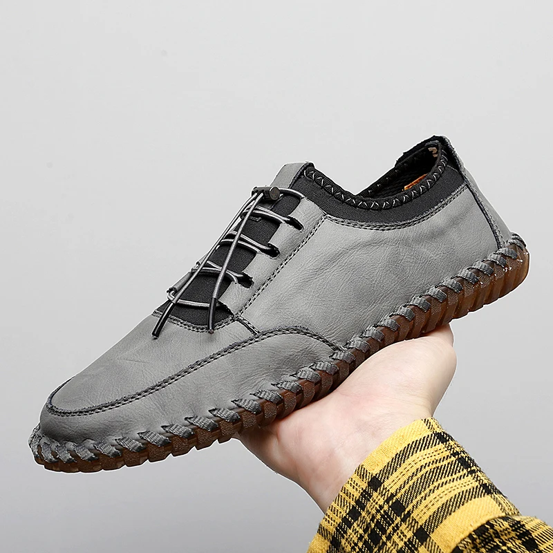 2021 Men Leather Shoes Fashion Lightweight Soft Casual Shoes Classic Moccasins Loafers Outdoor Slip On Driving Shoes Big Size 47
2021 Men Leather Shoes Fashion Lightweight Soft Casual Shoes Classic Moccasins Loafers Outdoor Slip On Driving Shoes Big Size 47