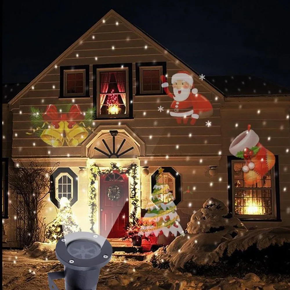 Outdoor Waterproof LED Christmas Snowing Projector Lamp Spotlight Birthday Halloween Wedding Projector Lights 05
Outdoor Waterproof LED Christmas Snowing Projector Lamp Spotlight Birthday Halloween Wedding Projector Lights 05