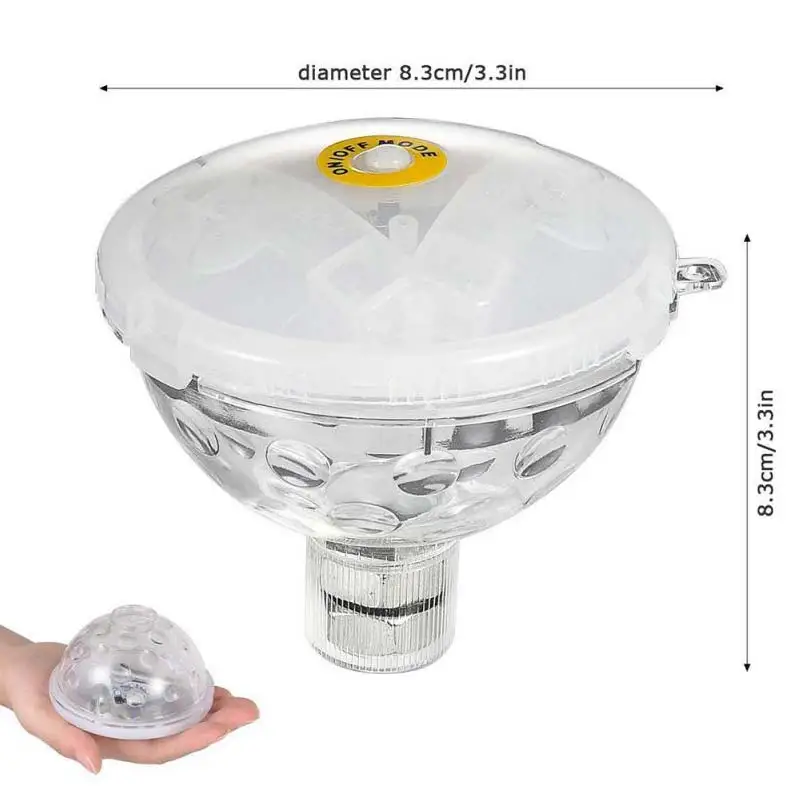 Floating Swimming Pool Lights LED Pool Lantern Underwater Landscape Lights Multicolor Swimming Pool Party Accessoires
Floating Swimming Pool Lights LED Pool Lantern Underwater Landscape Lights Multicolor Swimming Pool Party Accessoires