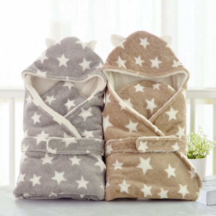 Winter Baby Blankets Swaddling Wrap Star for Boys Girls Sleep Bags Fleece Warm Bedding Blanket YZC014
Winter Baby Blankets Swaddling Wrap Star for Boys Girls Sleep Bags Fleece Warm Bedding Blanket YZC014