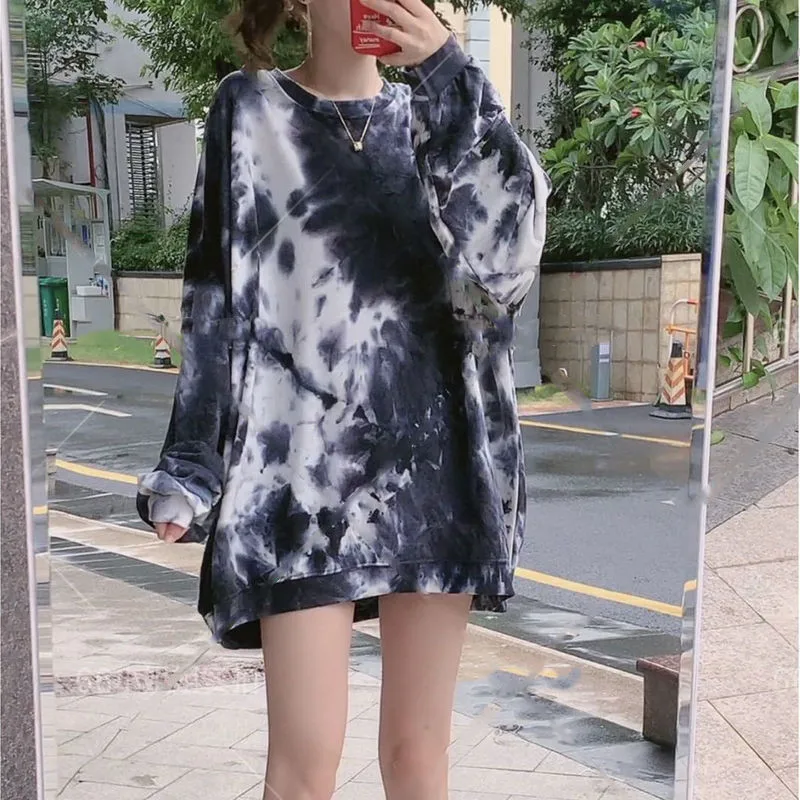 Oversized Hoodies Women Fashion Tie Dyed Tops Casual High Street Hooded Sweatshirt Men Streetwear Hoodie Women High Street Hoody
Oversized Hoodies Women Fashion Tie Dyed Tops Casual High Street Hooded Sweatshirt Men Streetwear Hoodie Women High Street Hoody