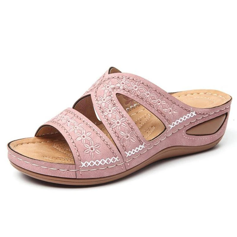 2021 Summer Women Wedge Sandals Premium Orthopedic Open Toe Sandals Vintage Anti-slip Casual Female Platform Retro Shoes NVLX165
2021 Summer Women Wedge Sandals Premium Orthopedic Open Toe Sandals Vintage Anti-slip Casual Female Platform Retro Shoes NVLX165
