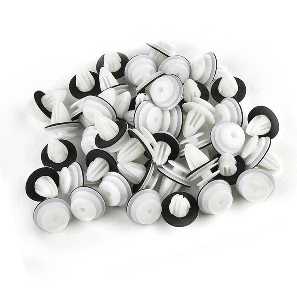 50Pcs Auto Door Panel Clips Sound Insulation Cotton Seal Ring Fastener Rivet Bumper Clip Retainer Car Accessories
50Pcs Auto Door Panel Clips Sound Insulation Cotton Seal Ring Fastener Rivet Bumper Clip Retainer Car Accessories