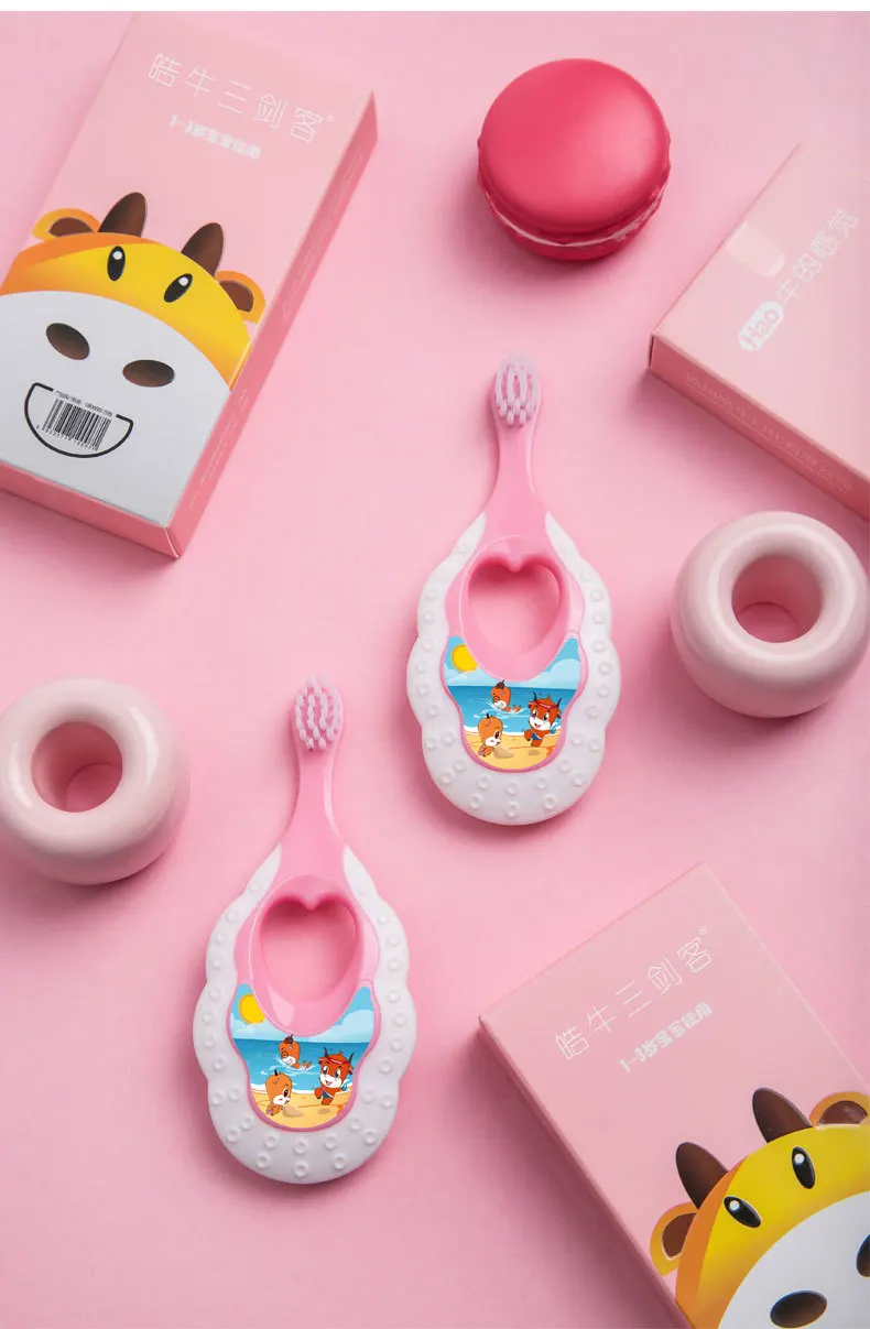 Baby Training Toothbrush Cup Kids Soft bristles toothbrush Anti Slip Handle Children Cartoon Toothbrush Toddler Dental Oral Care
Baby Training Toothbrush Cup Kids Soft bristles toothbrush Anti Slip Handle Children Cartoon Toothbrush Toddler Dental Oral Care