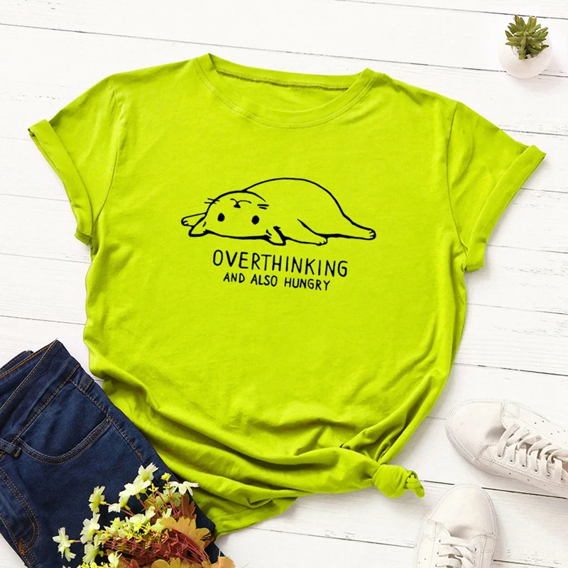 100% Cotton Women T-shirts Graphic Tees Female Shirts Summer Tops Cute Cats Printed Funny T Shirt Tee Top Shirts
100% Cotton Women T-shirts Graphic Tees Female Shirts Summer Tops Cute Cats Printed Funny T Shirt Tee Top Shirts