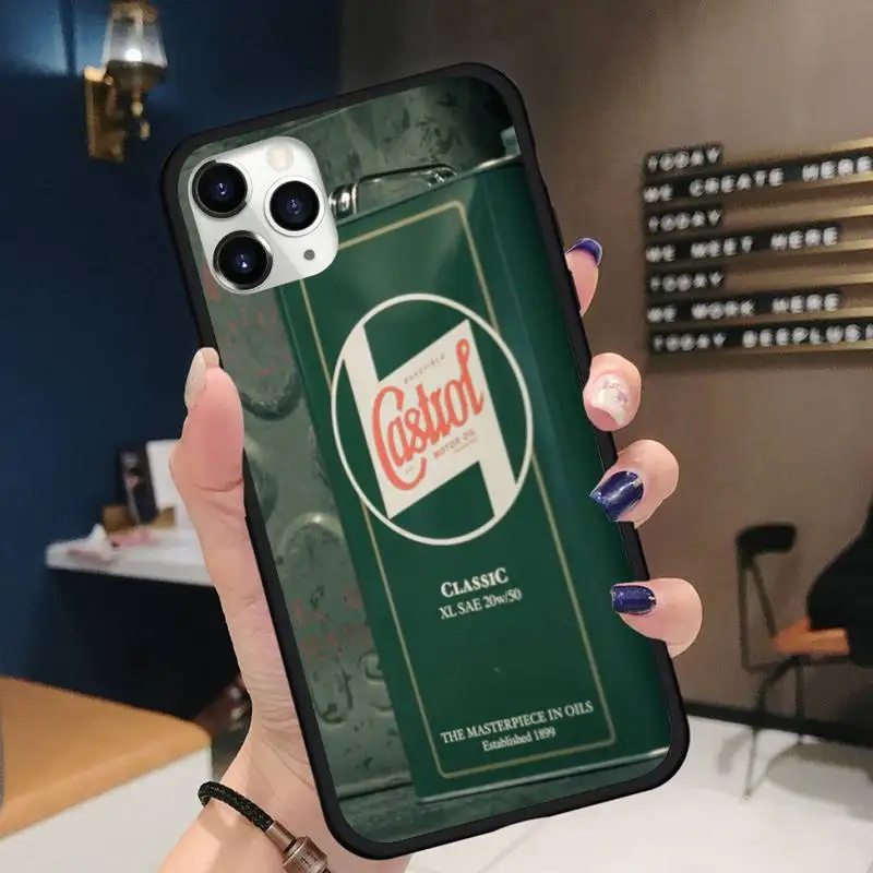 fashion moto Castrol brand phone case for iPhone 11 12 pro XS MAX 8 7 6 6S Plus X 5S SE 2020 XR Soft silicone
fashion moto Castrol brand phone case for iPhone 11 12 pro XS MAX 8 7 6 6S Plus X 5S SE 2020 XR Soft silicone