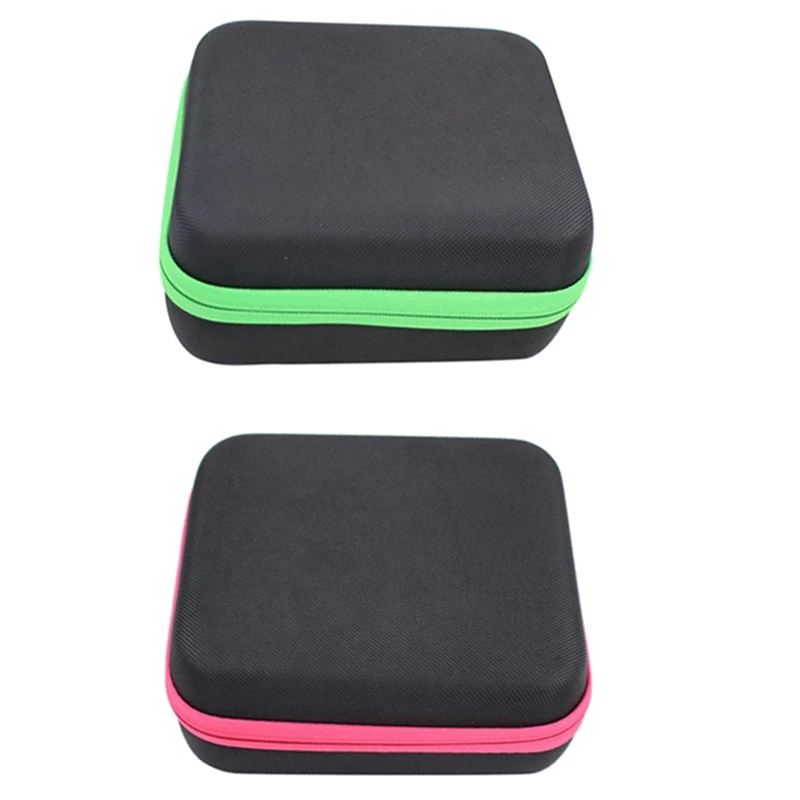 2 Pcs 30 Bottle Essential Oil Box Protection 5ML 10ML 15ML Essential Oil Bag Green & Pink
2 Pcs 30 Bottle Essential Oil Box Protection 5ML 10ML 15ML Essential Oil Bag Green & Pink