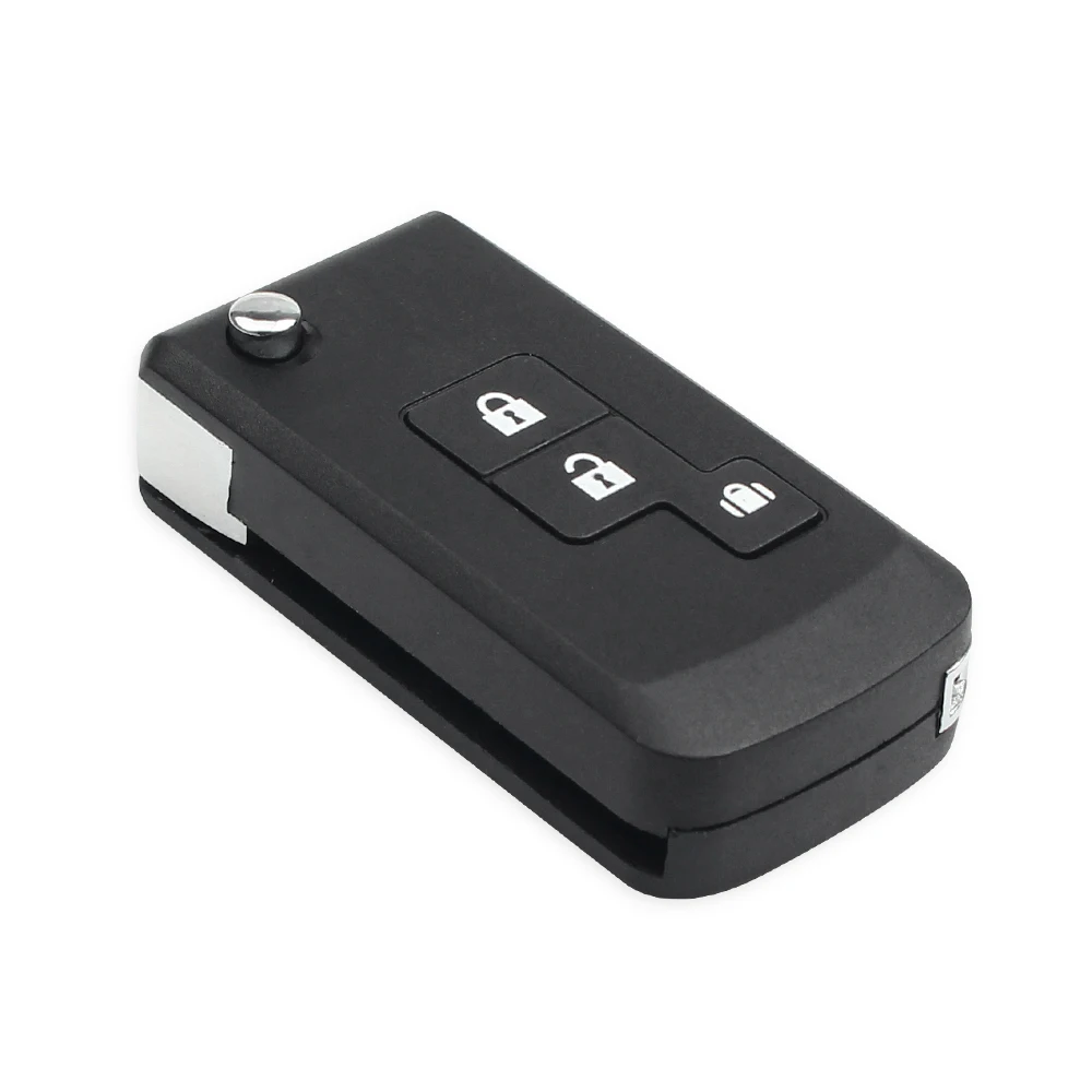 Чехол KEYYOU с откидной крышкой и для автомобиля Nissan Qashqai Micra Navara 350Z Pathfinder Sunny 2/3