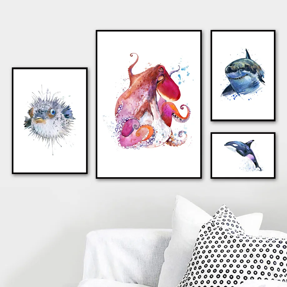 Octopus Canvas Picture Graffiti Animals Poster On The Wall Frameless Decoration for Home Room Print On Canvas Wallpaper Painting
Octopus Canvas Picture Graffiti Animals Poster On The Wall Frameless Decoration for Home Room Print On Canvas Wallpaper Painting