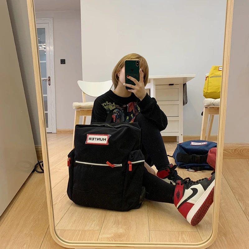 New Fashion Man Woman Backpacks Waterproof Nylon Bag Large Capacity Simple Schoolbag Outing Cycling Travel Lightweight Backpack
New Fashion Man Woman Backpacks Waterproof Nylon Bag Large Capacity Simple Schoolbag Outing Cycling Travel Lightweight Backpack
