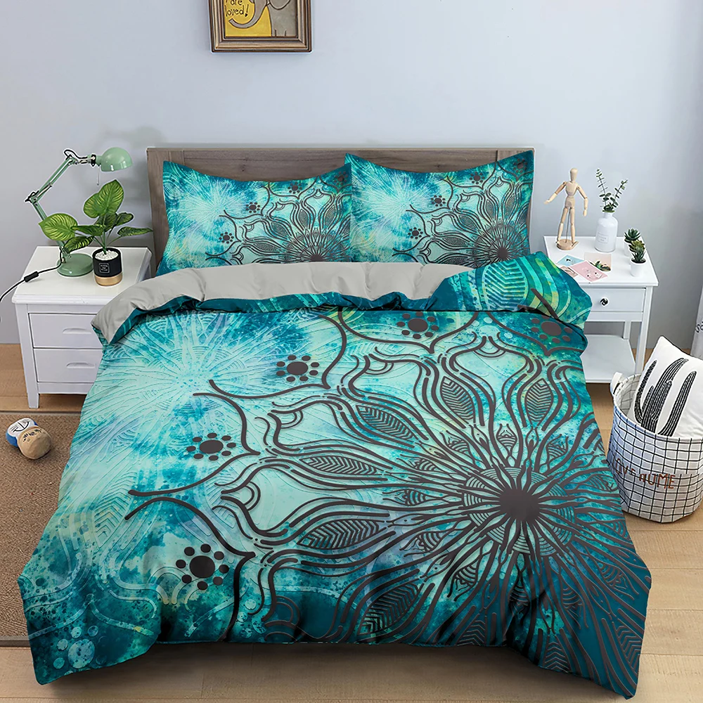 Bohemian 3D Comforter Bedding Sets Vintage Mandala Duvet Cover Set Winter Bedsheet Pillowcase Queen King Size Bedding Bedspread
Bohemian 3D Comforter Bedding Sets Vintage Mandala Duvet Cover Set Winter Bedsheet Pillowcase Queen King Size Bedding Bedspread