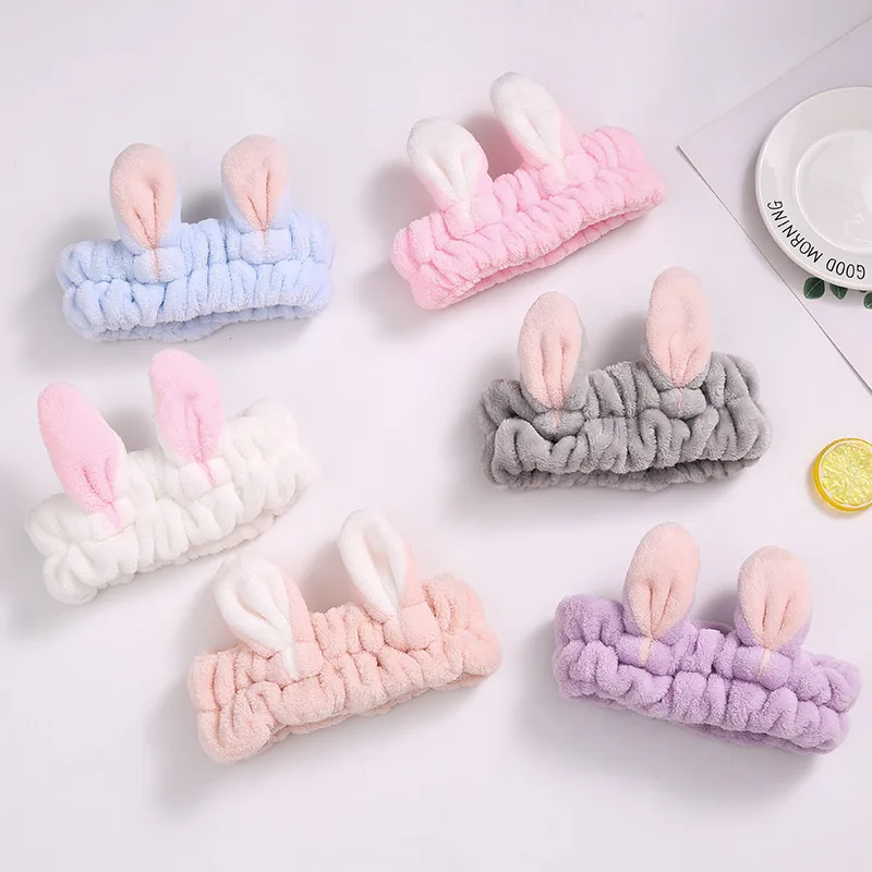 Korea Cute Three-dimensional Bunny Ears Hairband Plush Face Wash Creative Cartoon Headdress Sports Headband
Korea Cute Three-dimensional Bunny Ears Hairband Plush Face Wash Creative Cartoon Headdress Sports Headband