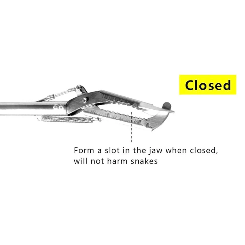 47 Inch Reptile Snake Tongs Stick Grabber 120cm Snake Catch Pro Herp Handling Tool
47 Inch Reptile Snake Tongs Stick Grabber 120cm Snake Catch Pro Herp Handling Tool