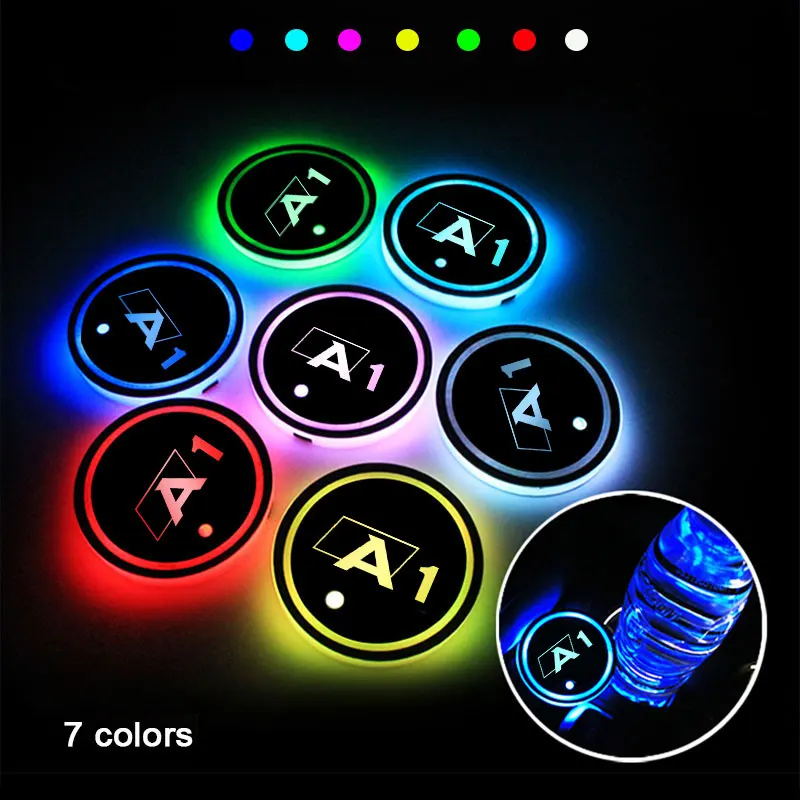 Luminous Cup Coaster Holder 7 Colorful USB Led Atmosphere Light For Audi A1 Sportback 8XA 8XF 8X1 8XK GBA Car Accessories
Luminous Cup Coaster Holder 7 Colorful USB Led Atmosphere Light For Audi A1 Sportback 8XA 8XF 8X1 8XK GBA Car Accessories