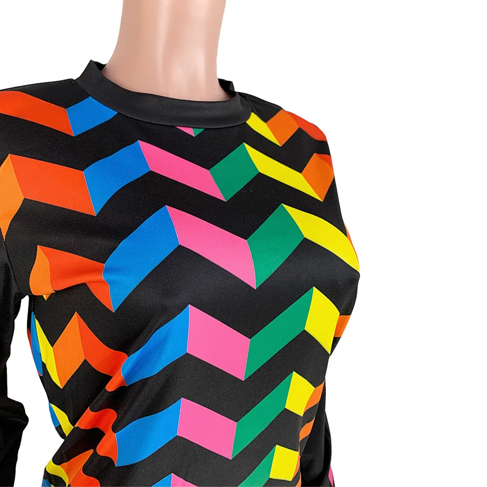 Colorful Striped Star 2 Piece Set Women's Sports Suit Autumn Winter Long Sleeve Top +Pants Legging Casual Sweatsuit Matching Set
Colorful Striped Star 2 Piece Set Women's Sports Suit Autumn Winter Long Sleeve Top +Pants Legging Casual Sweatsuit Matching Set