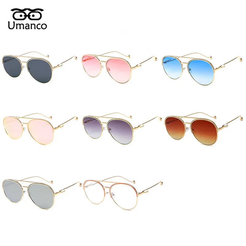 Umanco 2021 Double Beam Sunglasses for Women Men Metal Frame Resin Lens Gradient UV400 Ladies Goggles Outdoor Travel Driving
Umanco 2021 Double Beam Sunglasses for Women Men Metal Frame Resin Lens Gradient UV400 Ladies Goggles Outdoor Travel Driving