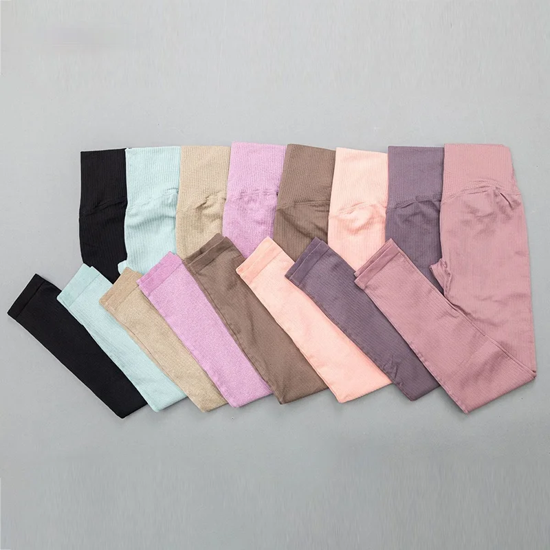 Ribbed Seamless Leggings Sports Fitness Pants Plain High Waist Gym Leggings Tummy Control Yoga Pants Booty Workout Tights
Ribbed Seamless Leggings Sports Fitness Pants Plain High Waist Gym Leggings Tummy Control Yoga Pants Booty Workout Tights