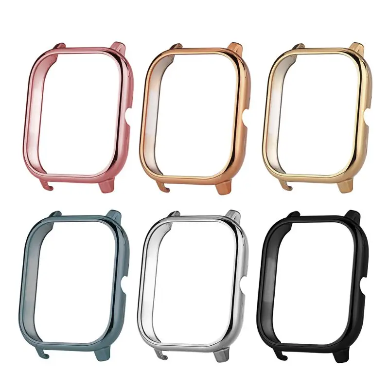Electroplating PC Shell Screen Protector Slim Protective Frame Case Cover For Huami Amazfit GTS/GTS2/Bip S/U/POP Smart Watch
Electroplating PC Shell Screen Protector Slim Protective Frame Case Cover For Huami Amazfit GTS/GTS2/Bip S/U/POP Smart Watch