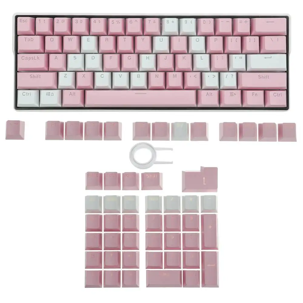111 Keys Color Matching Keycaps Set OEM Profile ABS Key cap Translucent Keyboard Keycaps for Mechanical Keyboards
111 Keys Color Matching Keycaps Set OEM Profile ABS Key cap Translucent Keyboard Keycaps for Mechanical Keyboards