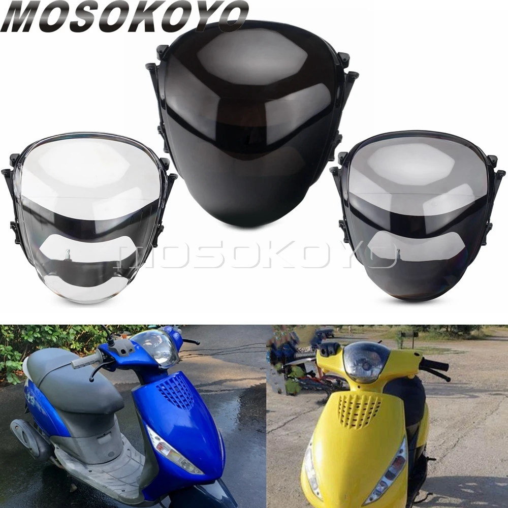 

Motorcycle Head Light Headlight Lens Cover for Zip 50 100 98 4T 2T AC DT Pigmentato Fast Rider 49 2T LC SP 4T 49 4T Zip 125 124