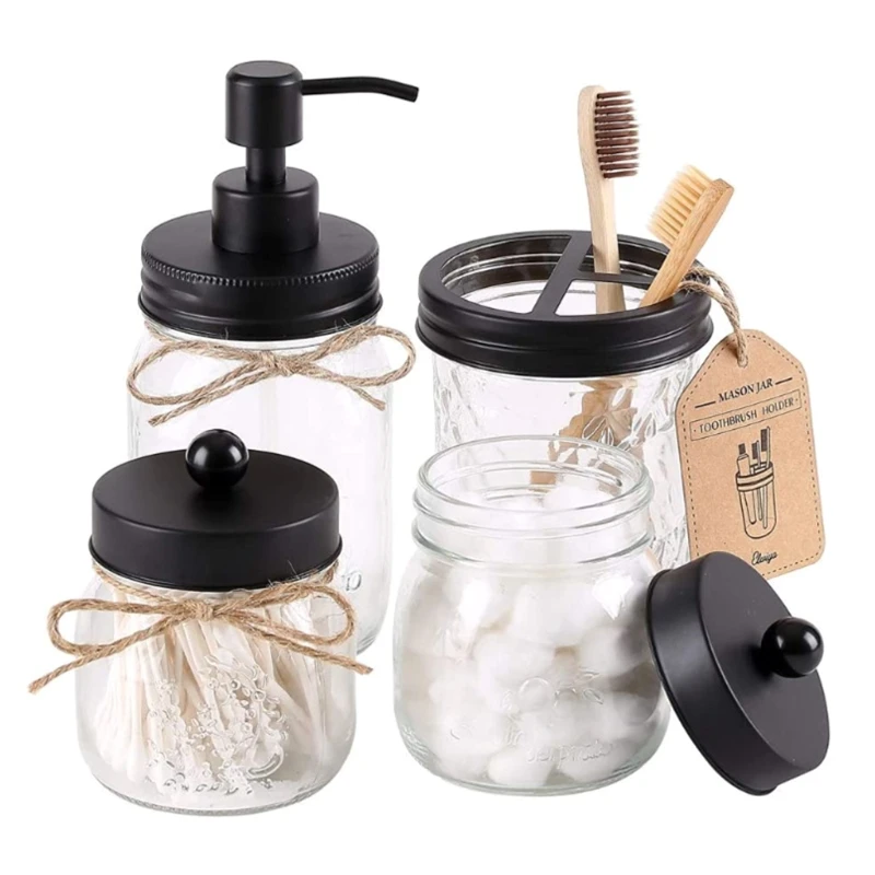 E7CF 4 Pcs Push-Type Bathroom Glass Storage Bottle Manual Soap Dispenser Clear Glass Hand Sanitizer Bottle Containers Press Item
E7CF 4 Pcs Push-Type Bathroom Glass Storage Bottle Manual Soap Dispenser Clear Glass Hand Sanitizer Bottle Containers Press Item