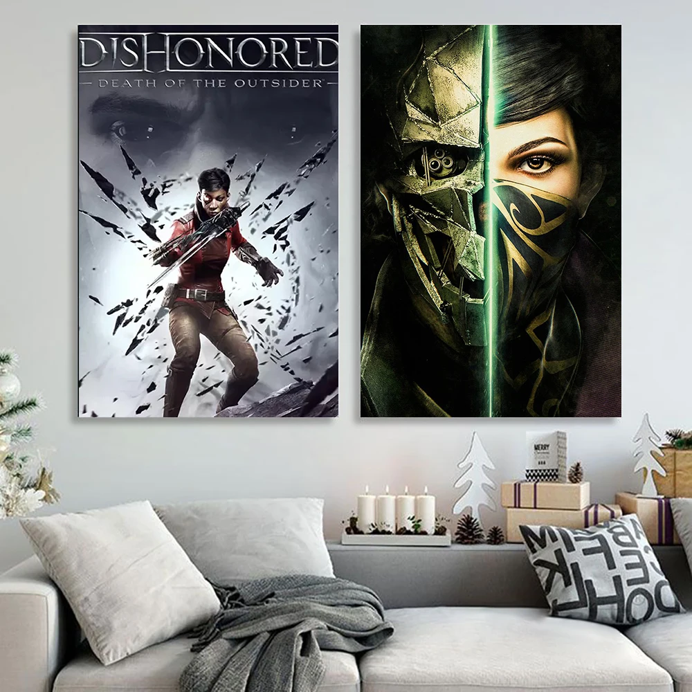 The Game Poster Dishonored 2 Canvas Prints Oil Painting Wall Art Wall for Living Modern Home Decor for Picture Wall Art Poster
The Game Poster Dishonored 2 Canvas Prints Oil Painting Wall Art Wall for Living Modern Home Decor for Picture Wall Art Poster