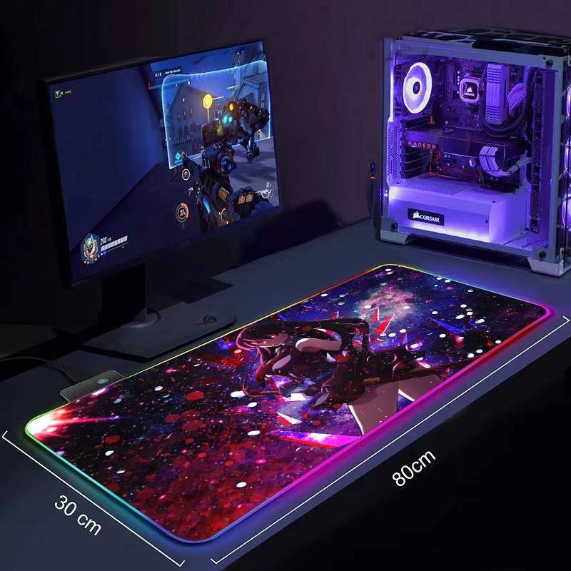 Big Keyboard Desk Mat RGB Large Mouse Pad Akame ga Kill Gamer Big Mouse Mat Computer Mousepad LED Backlight Gaming Mause Pad
Big Keyboard Desk Mat RGB Large Mouse Pad Akame ga Kill Gamer Big Mouse Mat Computer Mousepad LED Backlight Gaming Mause Pad