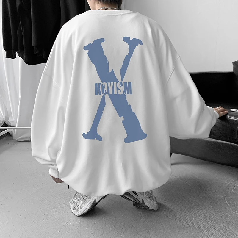 Autumn Spring Letter X Print Streetwear Woman Oversize Sweatshirts Unisex Man Casual Cool Pullover Boyfriend Style Hip Hop Shirt
Autumn Spring Letter X Print Streetwear Woman Oversize Sweatshirts Unisex Man Casual Cool Pullover Boyfriend Style Hip Hop Shirt