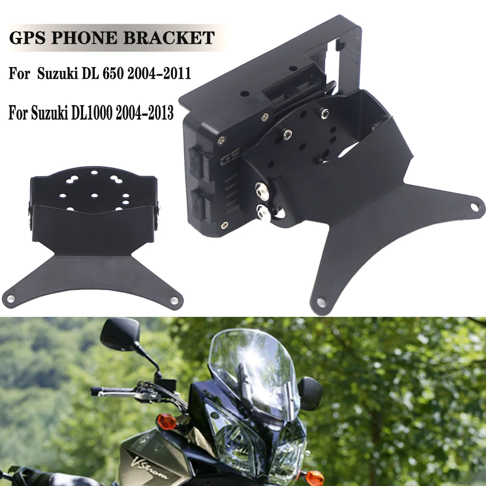 NEW Motorcycle For SUZUKI V-strom 1000 DL 1000 Vstrom Bracket Mount Smartphone GPS Holder Navigation Bracket 2004-2013 2012 2011
NEW Motorcycle For SUZUKI V-strom 1000 DL 1000 Vstrom Bracket Mount Smartphone GPS Holder Navigation Bracket 2004-2013 2012 2011