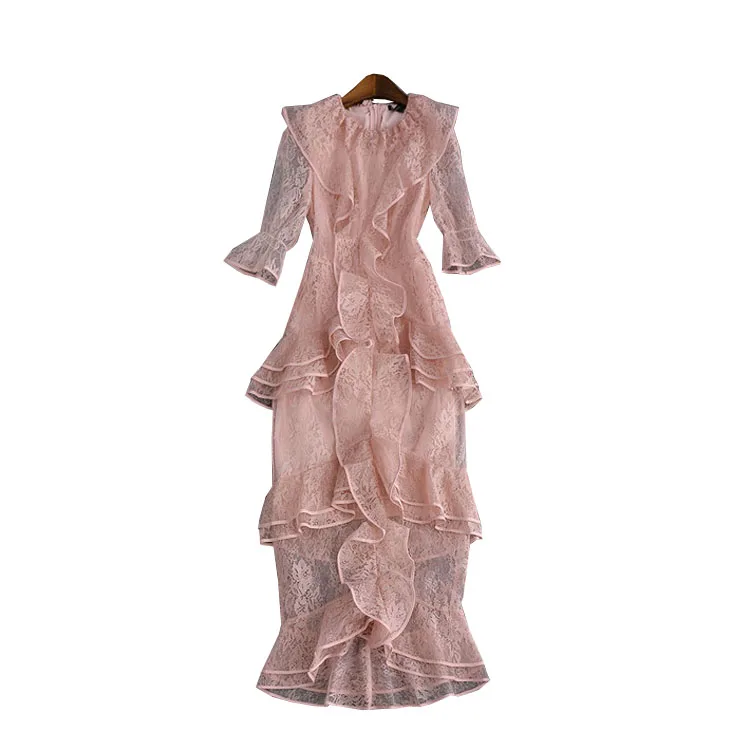 JCHB 2021 summer show new women's round neck middle Sleeve Ruffle annual meeting dress long skirt lace dress
JCHB 2021 summer show new women's round neck middle Sleeve Ruffle annual meeting dress long skirt lace dress