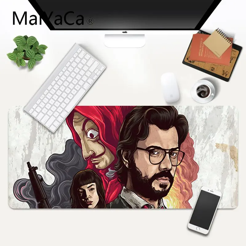 MaiYaCa Money Heist House Natural Rubber Gaming mousepad Desk Mat Gaming Mouse Pad Large Deak Mat 700x300mm for overwatch/cs go
MaiYaCa Money Heist House Natural Rubber Gaming mousepad Desk Mat Gaming Mouse Pad Large Deak Mat 700x300mm for overwatch/cs go