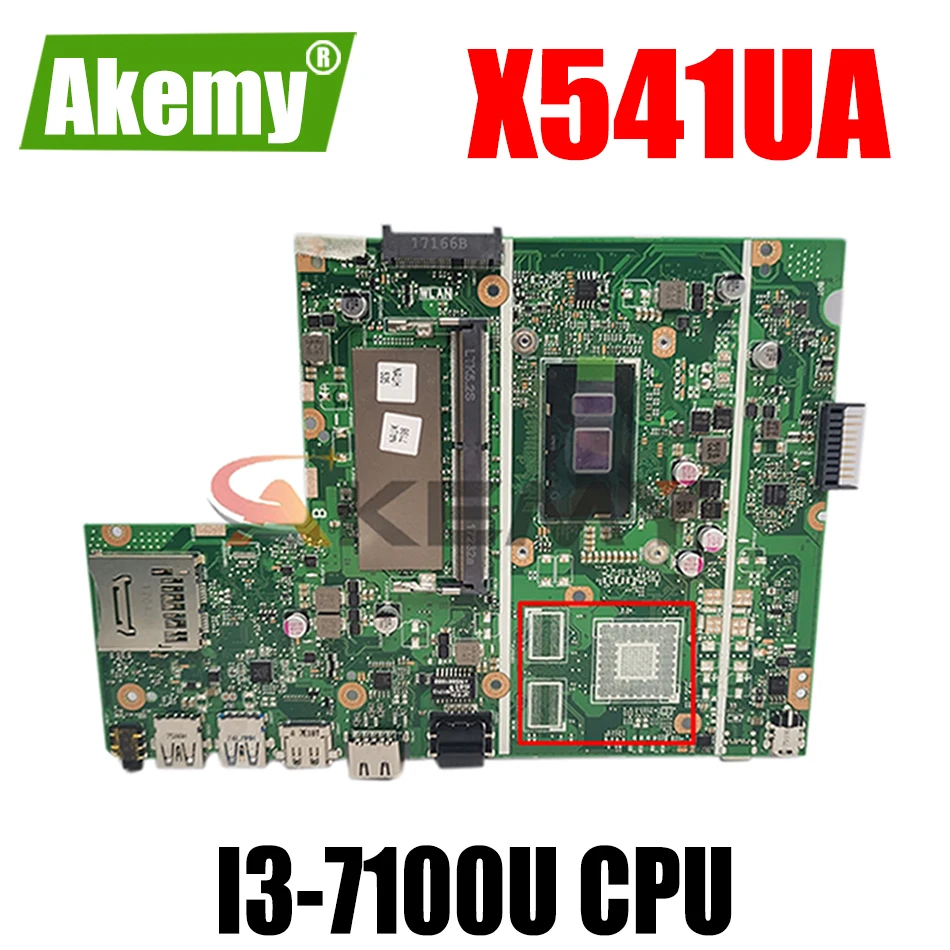 Akemy For Asus X541UJ X541UV X541UVK X541UQ X541UQK X541UA X541UAK X541U laptopmotherboard with I3-7100U CPU 0M GM tested100%
Akemy For Asus X541UJ X541UV X541UVK X541UQ X541UQK X541UA X541UAK X541U laptopmotherboard with I3-7100U CPU 0M GM tested100%