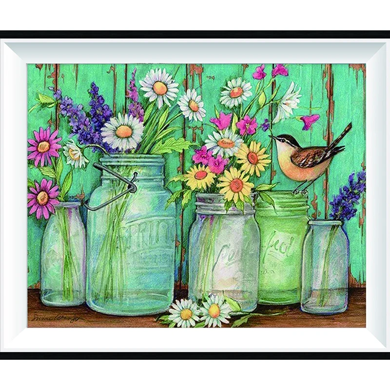 5D DIY Diamond Oil Painting Flowers Painting Shiny Diamond 35x25 Paste Diamond Size Mural Embroidery Mosaic Home Decoration
5D DIY Diamond Oil Painting Flowers Painting Shiny Diamond 35x25 Paste Diamond Size Mural Embroidery Mosaic Home Decoration