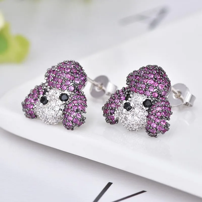 Fashion Small Cute Animal Stud Earrings For Women Holiday Gift High Quality Dog Earing Jewellery Wholesale
Fashion Small Cute Animal Stud Earrings For Women Holiday Gift High Quality Dog Earing Jewellery Wholesale