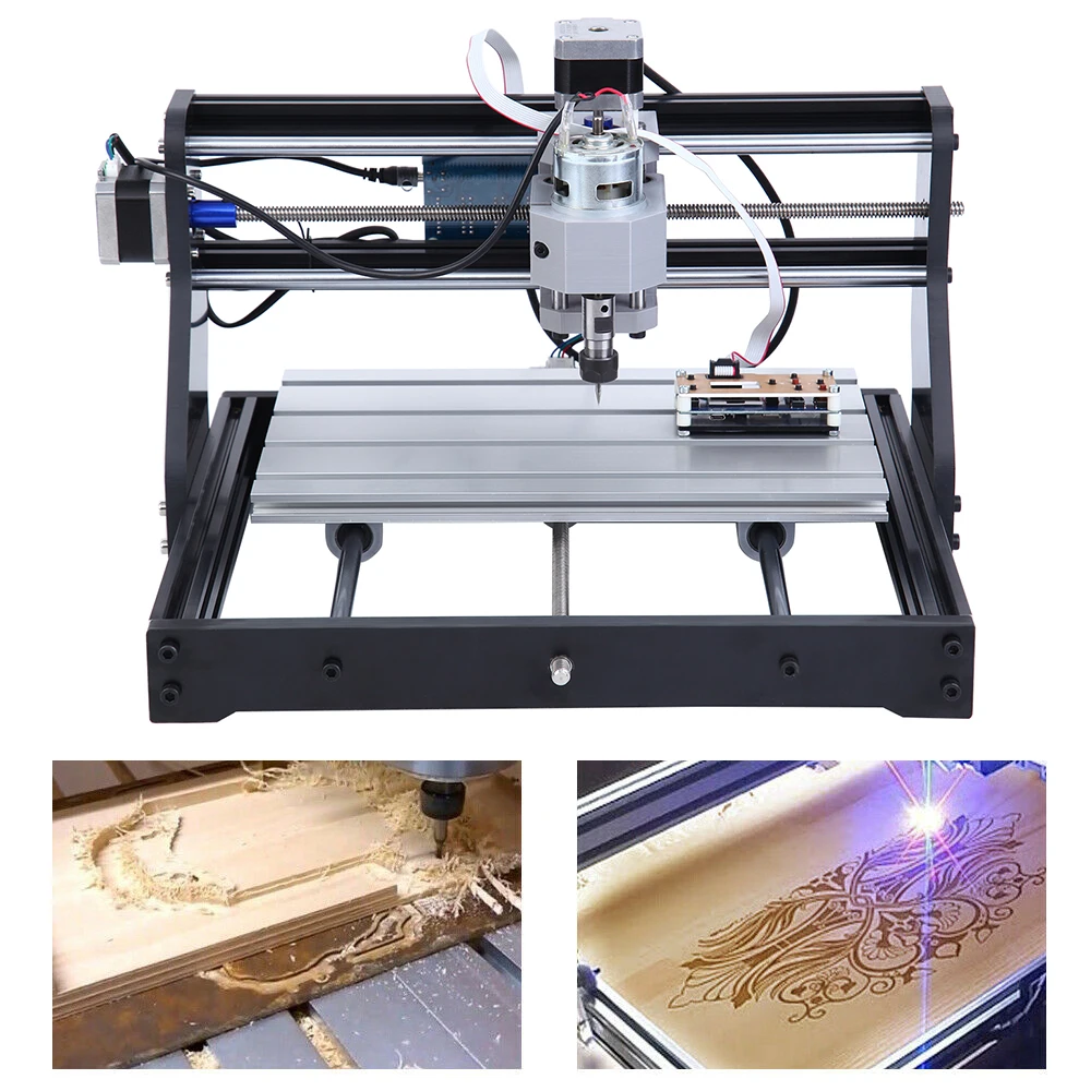 Samger CNC 3018 PRO Laser Engraver Wood CNC Router Machine DIY Engraving Machine for Wood PCB PVC Mini CNC3018 Engraver
Samger CNC 3018 PRO Laser Engraver Wood CNC Router Machine DIY Engraving Machine for Wood PCB PVC Mini CNC3018 Engraver