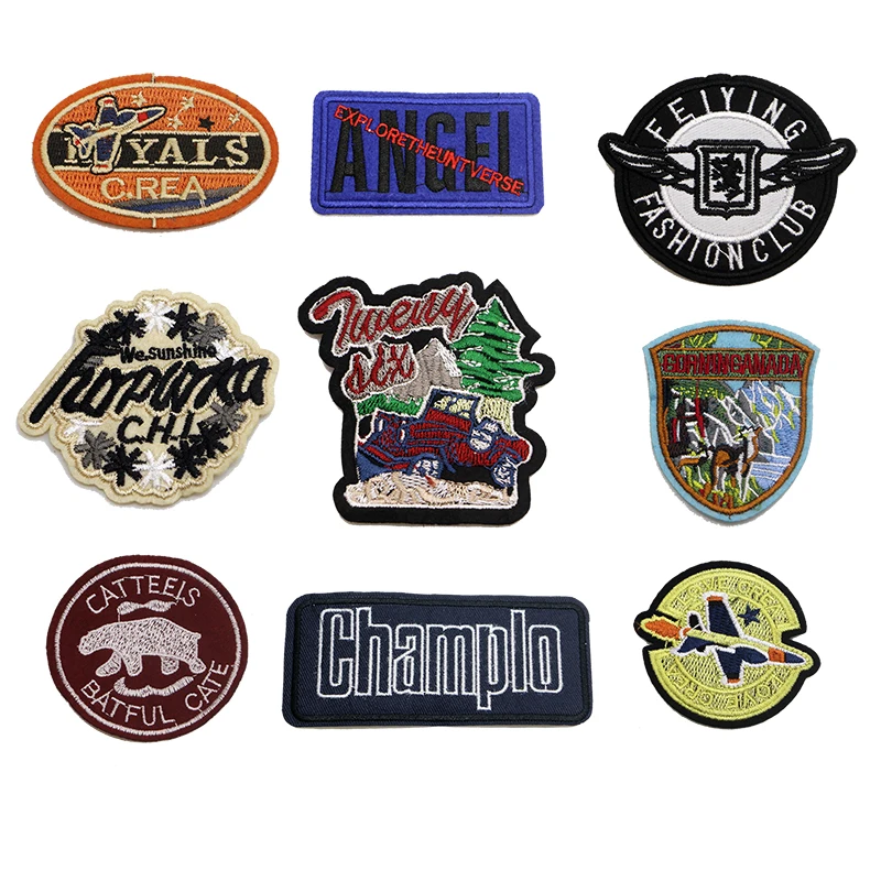 Clothing Embroidery Patch Sewing Patch Animal English Aircraft House Ironing Heat Transfer Stripe Badge Clothing Bag T-shirt DIY
Clothing Embroidery Patch Sewing Patch Animal English Aircraft House Ironing Heat Transfer Stripe Badge Clothing Bag T-shirt DIY