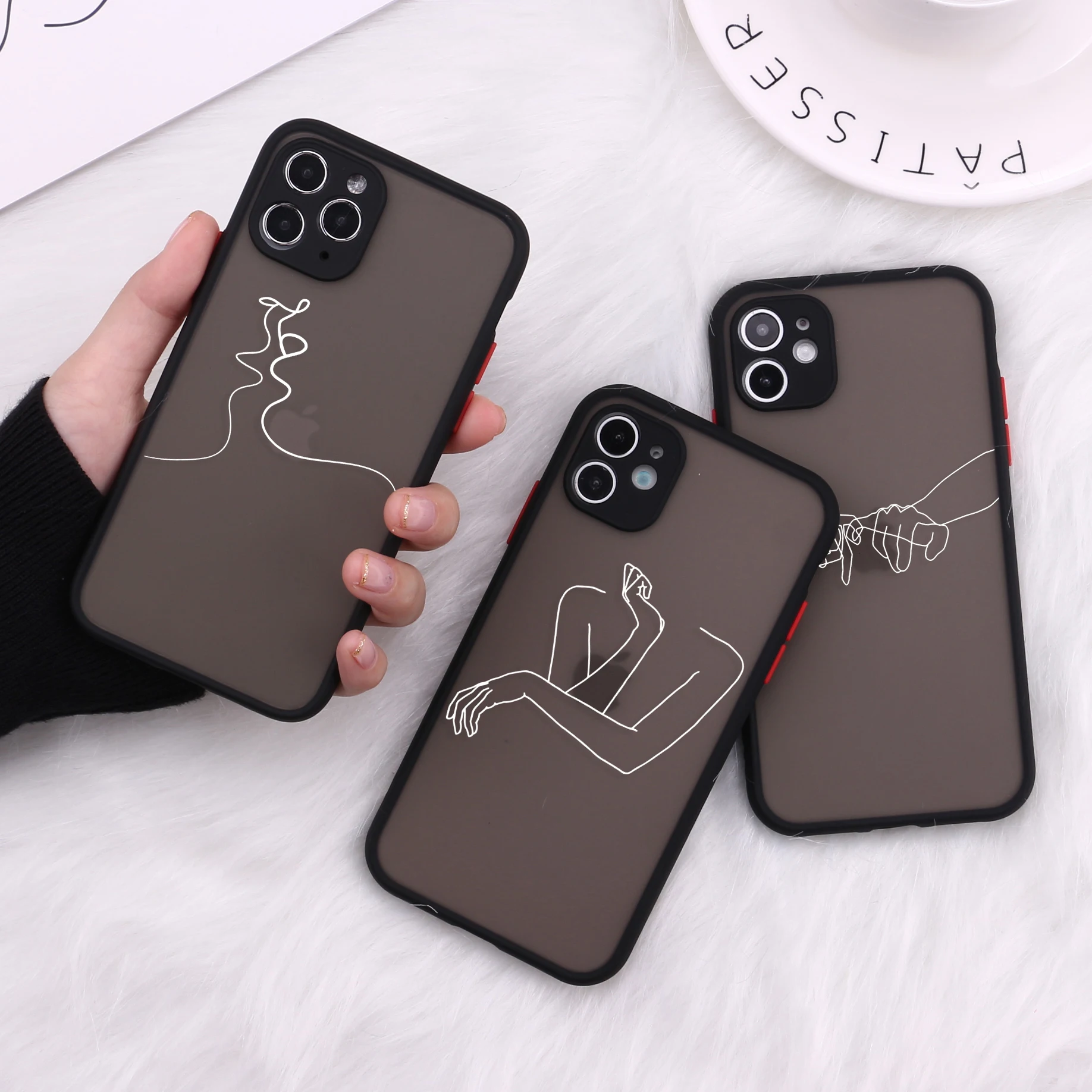 Sexy Abstract Art Camera Protection Bumper Phone Cases For iPhone 12 Pro Max XR XS Max X 8 7 6S Plus Matte Shockproof Back Cover
Sexy Abstract Art Camera Protection Bumper Phone Cases For iPhone 12 Pro Max XR XS Max X 8 7 6S Plus Matte Shockproof Back Cover